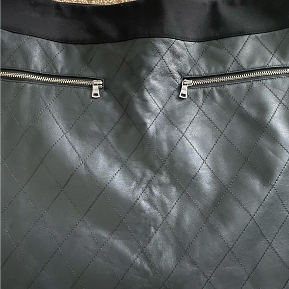 COPY - Ann Taylor faux leather diamond skirt - Picture 2 of 7